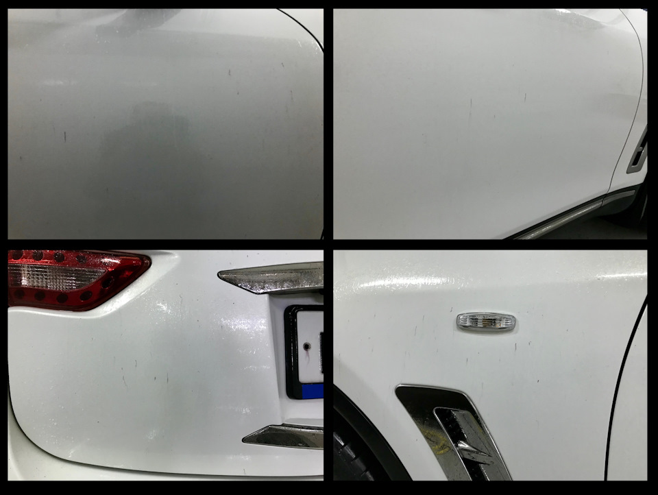 Работа индикаторного очистителя — Infiniti FX (2G)