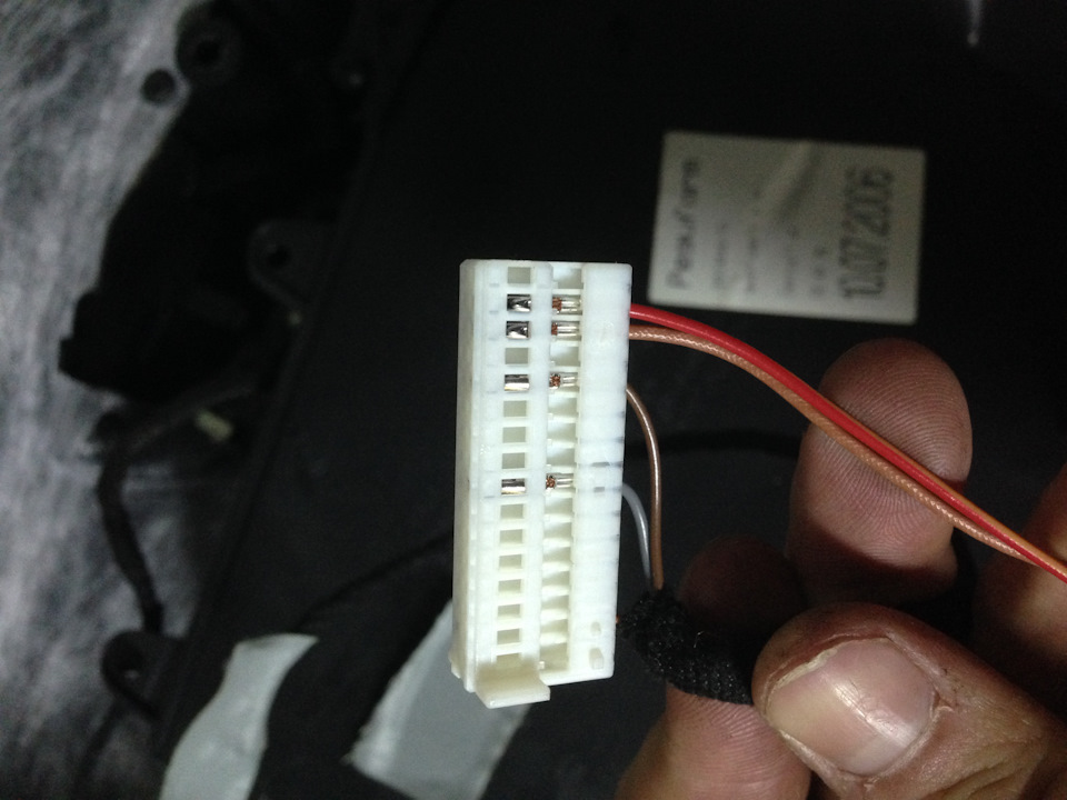 пины на своих местах 18 + и 19 — — Volkswagen Passat Variant (B6)