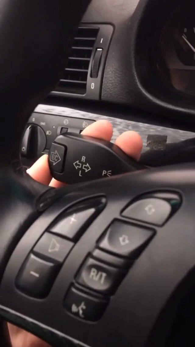 Ремонт кнопки бортового компьютера (BC) — BMW 3 series (E46), 2,2 л ...