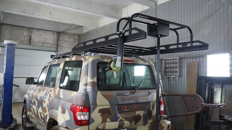 БАГАЖНИК ЭКСПЕДИЦИОННЫЙ АВС-ДИЗАЙН НА КРЫШУ UAZ ПАТРИОТ 2005- (БЕЗ ...