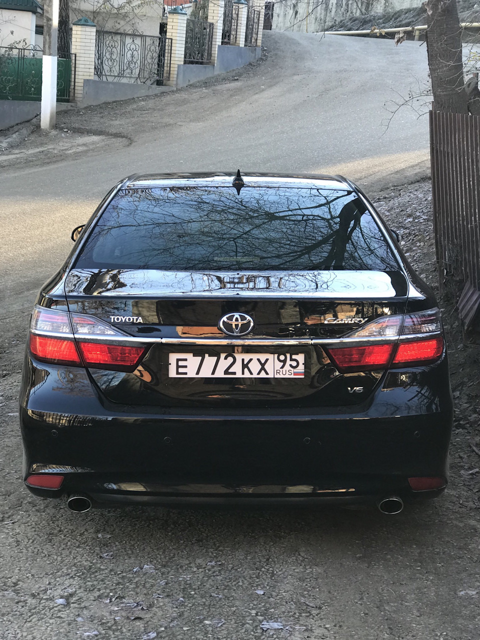 Номера 772 — Toyota Camry (XV50), 3,5 л, 2012 года | просто так | DRIVE2