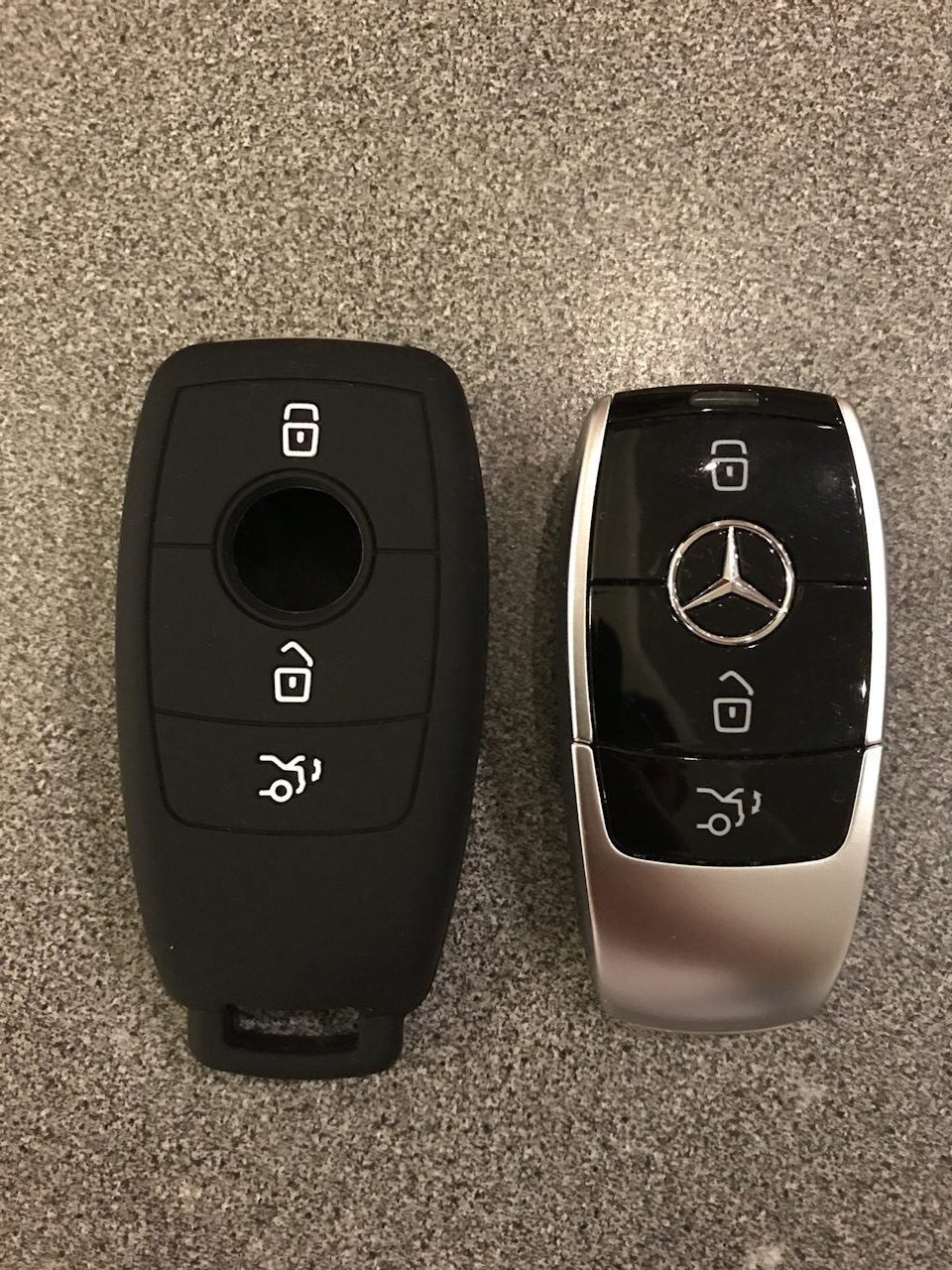 Силиконовый чехол для ключа — Mercedes-Benz E-class All-Terrain, 1,9 л ...