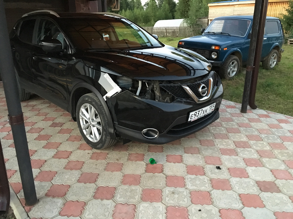 В таком состоянии и стоит((( — Nissan Qashqai (2G)