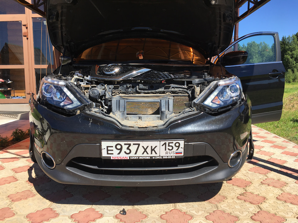 Габарит — Nissan Qashqai (2G)