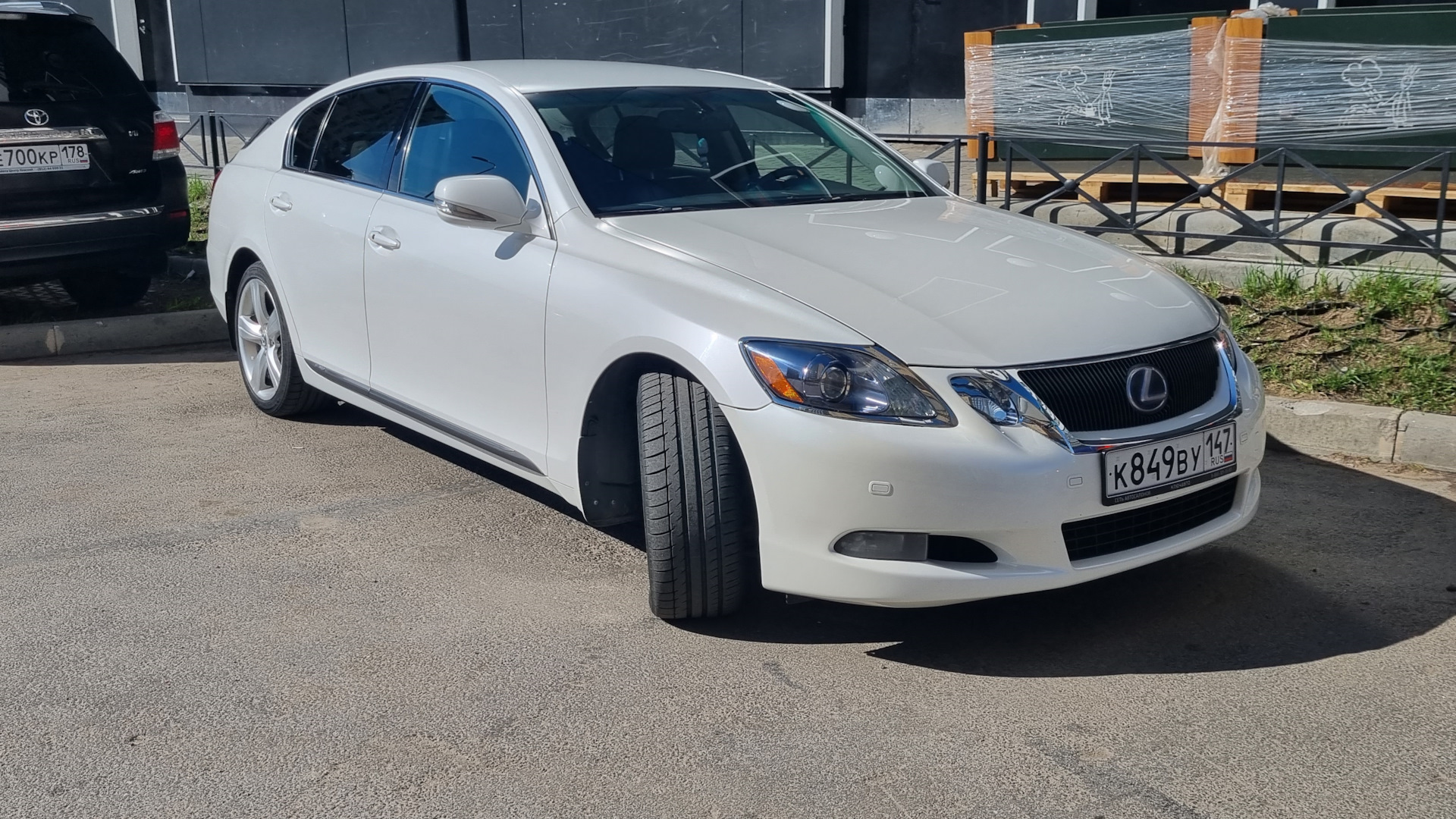 Lexus GS 450h (1G) 3.5 гибридный 2009 | Белый Гусь на DRIVE2