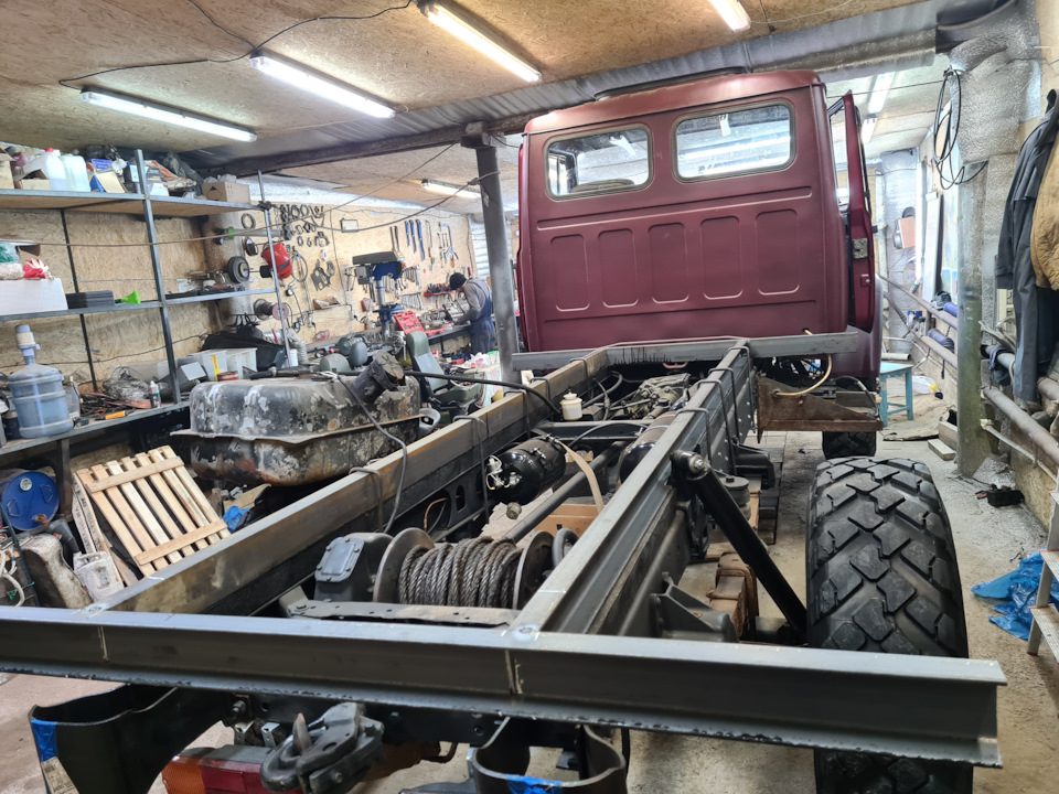 Кабина, рама и кузов - ГАЗ 33081, 4,7 л, 2003 года своими руками DRIVE2