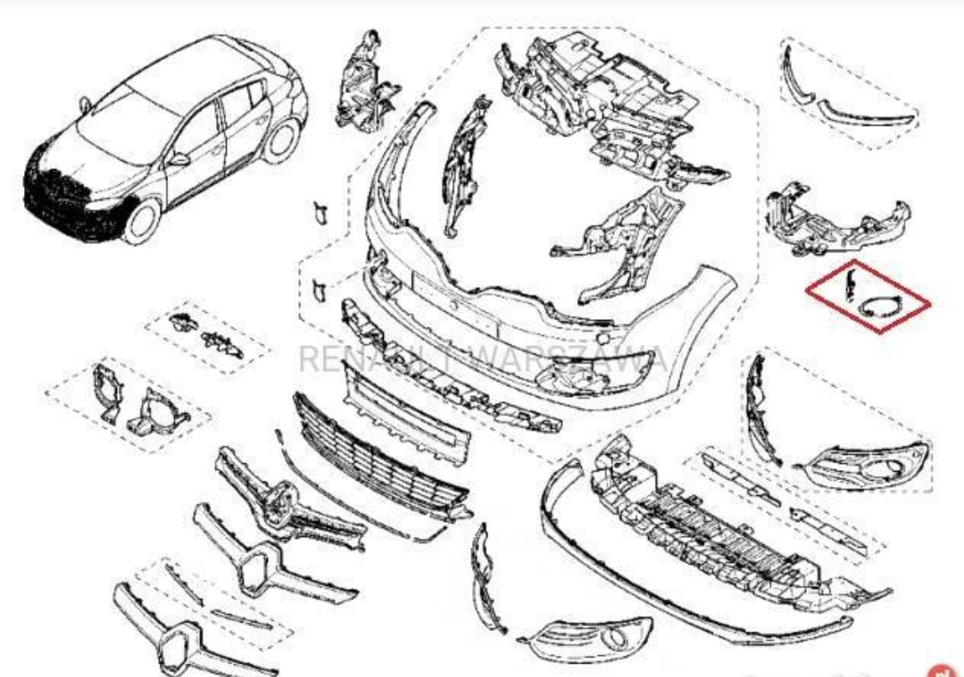 Бампер рено меган 3 хэтчбек. Детали кузова Рено Меган 2. Схема переднего бампера Рено Меган 2. Строение бампера Рено Меган 3. Бампер передний Renault Fluence 2010-2012 схема.