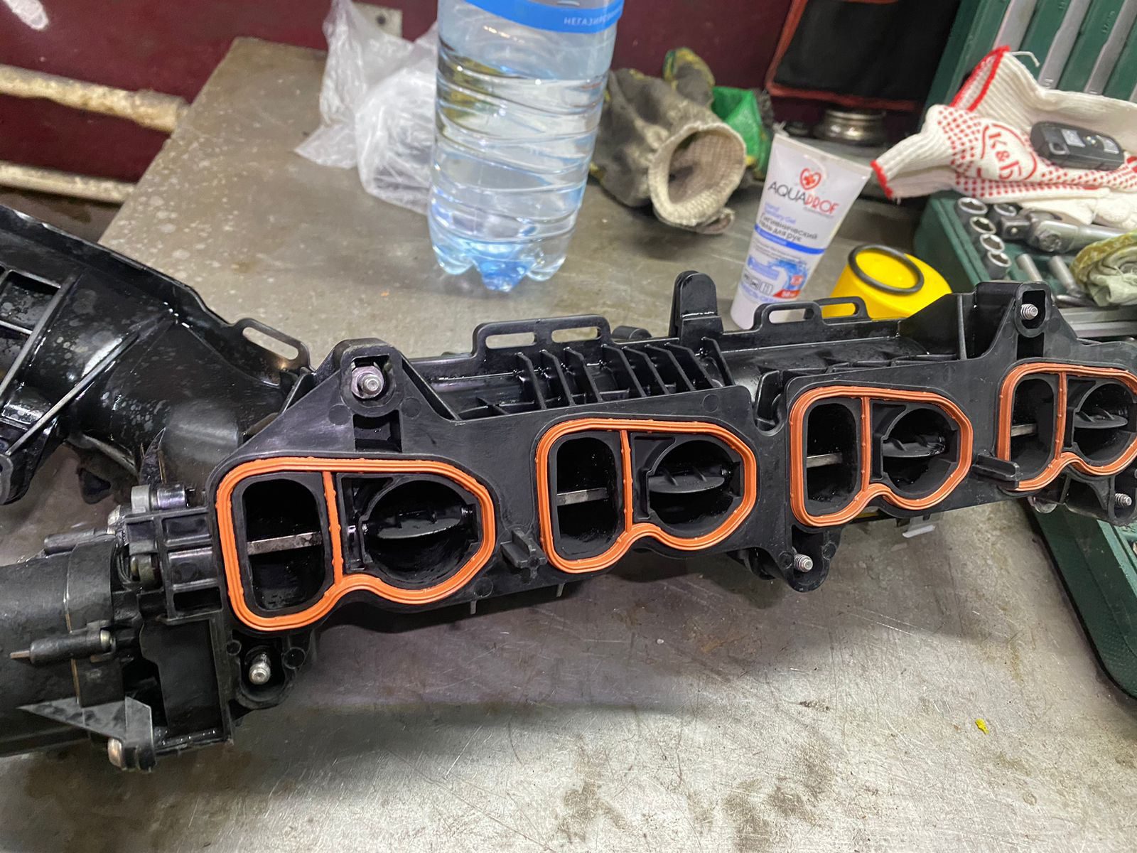 Чистка впускного коллектора b47. Замена масла — BMW 3 series Gran ...