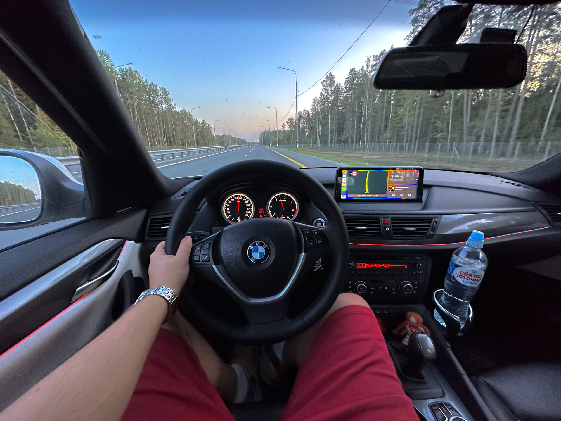 Амбиентная подсветка BMW e84