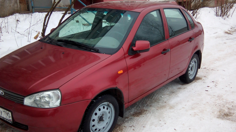 Термостат на 85 градусов при -23 — Lada Калина седан, 1,6 л, 2009 года ...