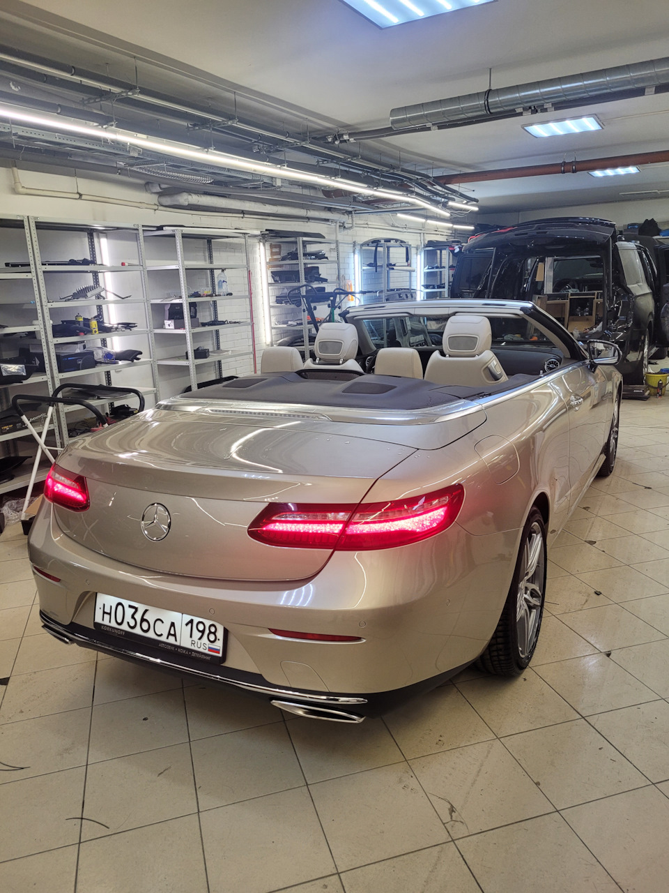 Оклейка, керамика… — Mercedes-Benz E-class Cabrio (A238), 2 л, 2018 ...