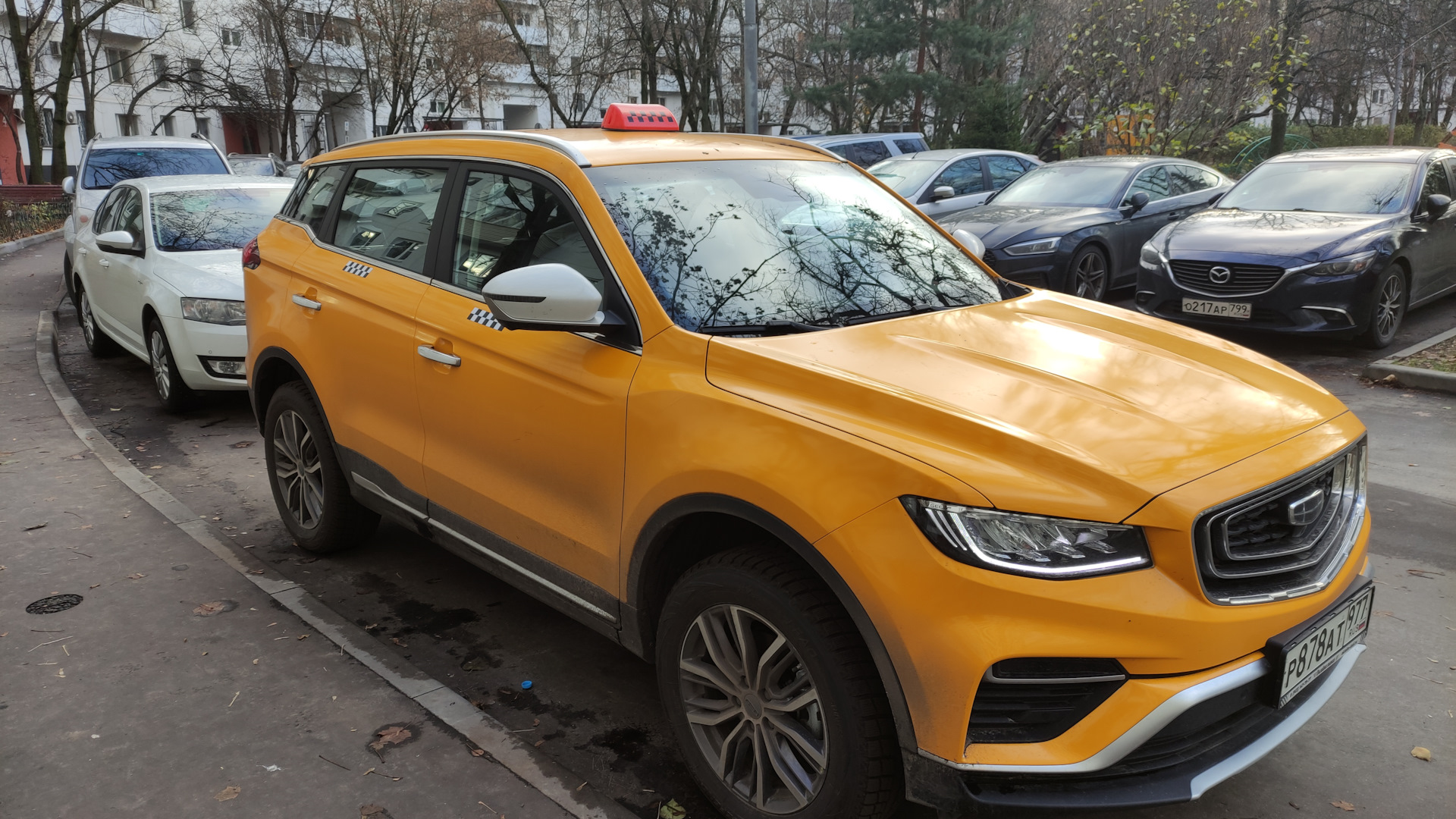 Geely Atlas Pro 1.5 гибридный 2023 | TAXI на DRIVE2