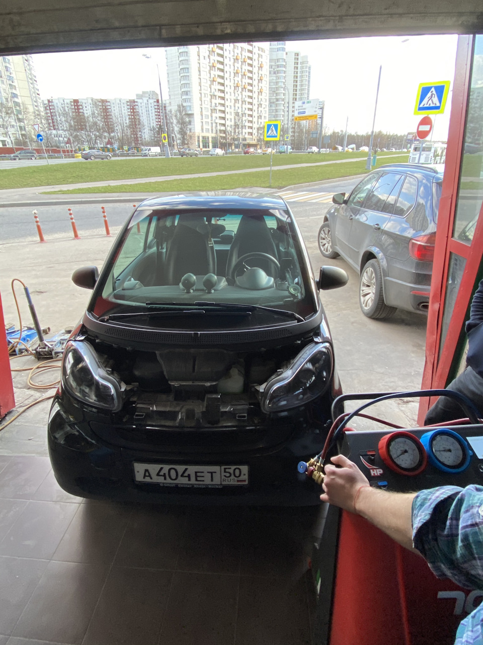 Пришло тепло и в машине стало жарко — Smart fortwo (2G), 1 л, 2008 года |  визит на сервис | DRIVE2