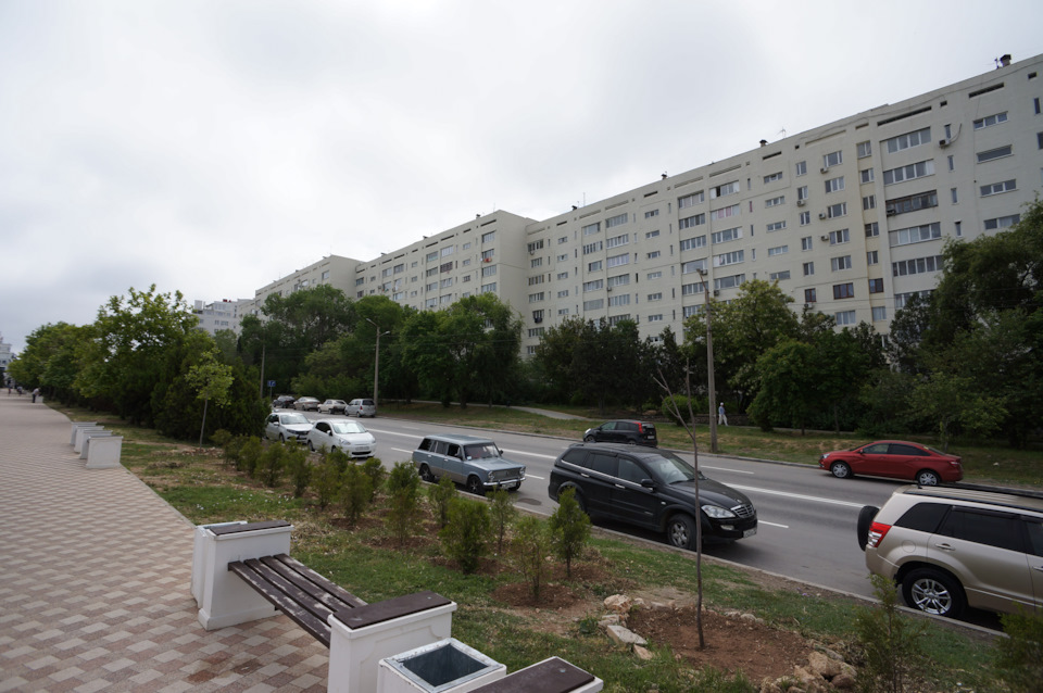 Дом, где мы снимали квартиру — Lada Vesta SW (1G)