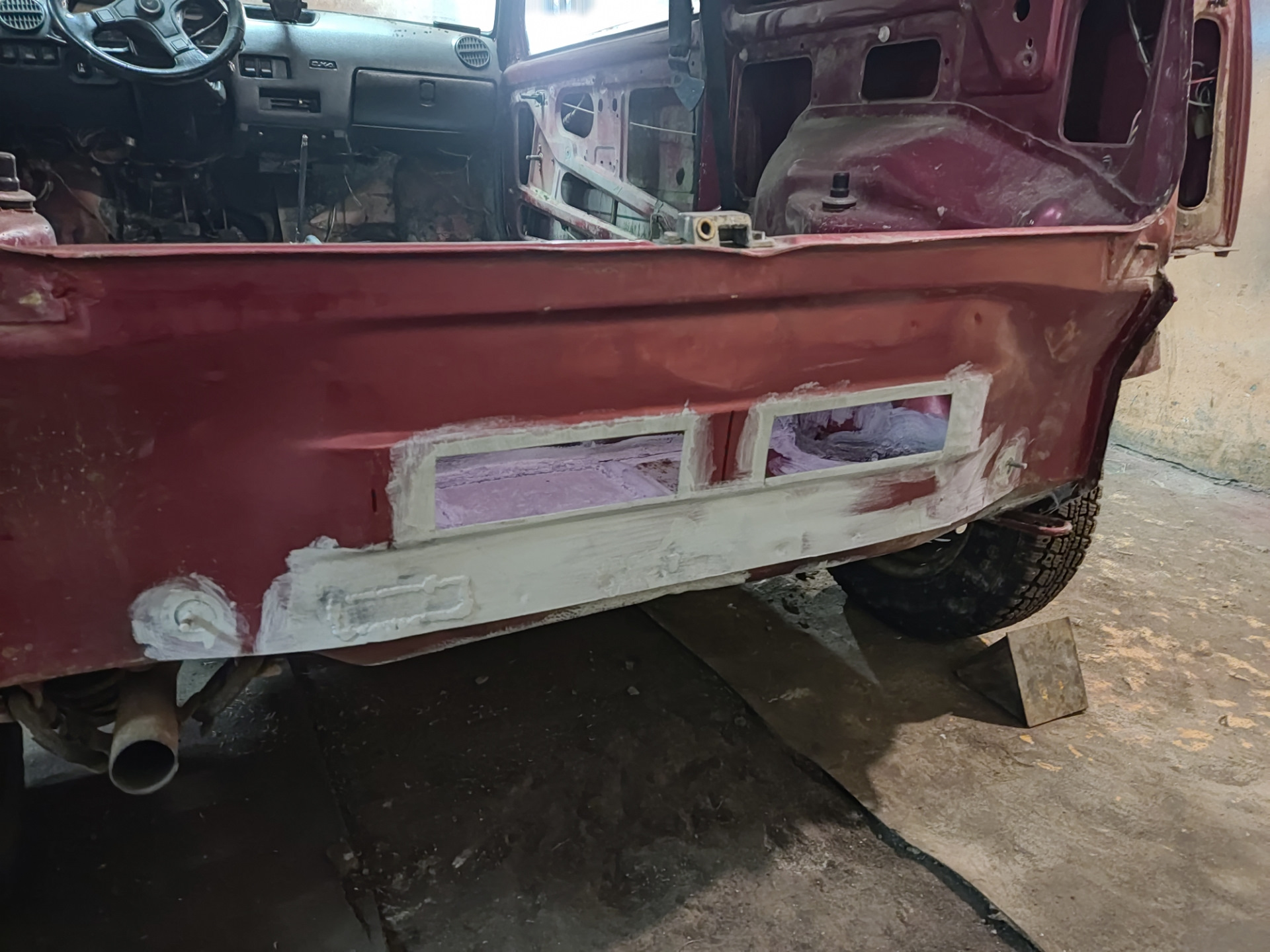 Клапан вентиляции салона от Калины в Оку — Lada Ока 11113, 0,7 л, 2005 ...