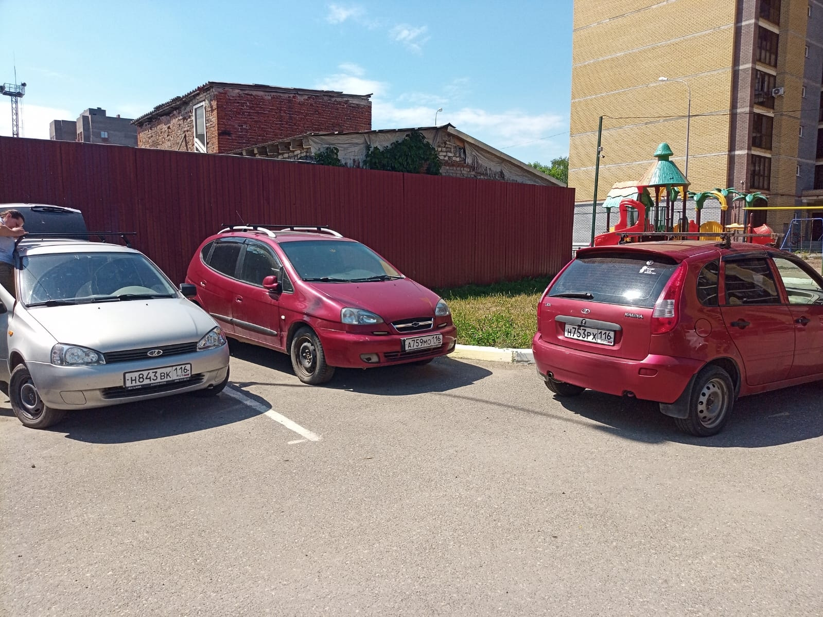 Багажник на крышу — LADA Калина хэтчбек, 1,6 л., 2010 года | тюнинг ...
