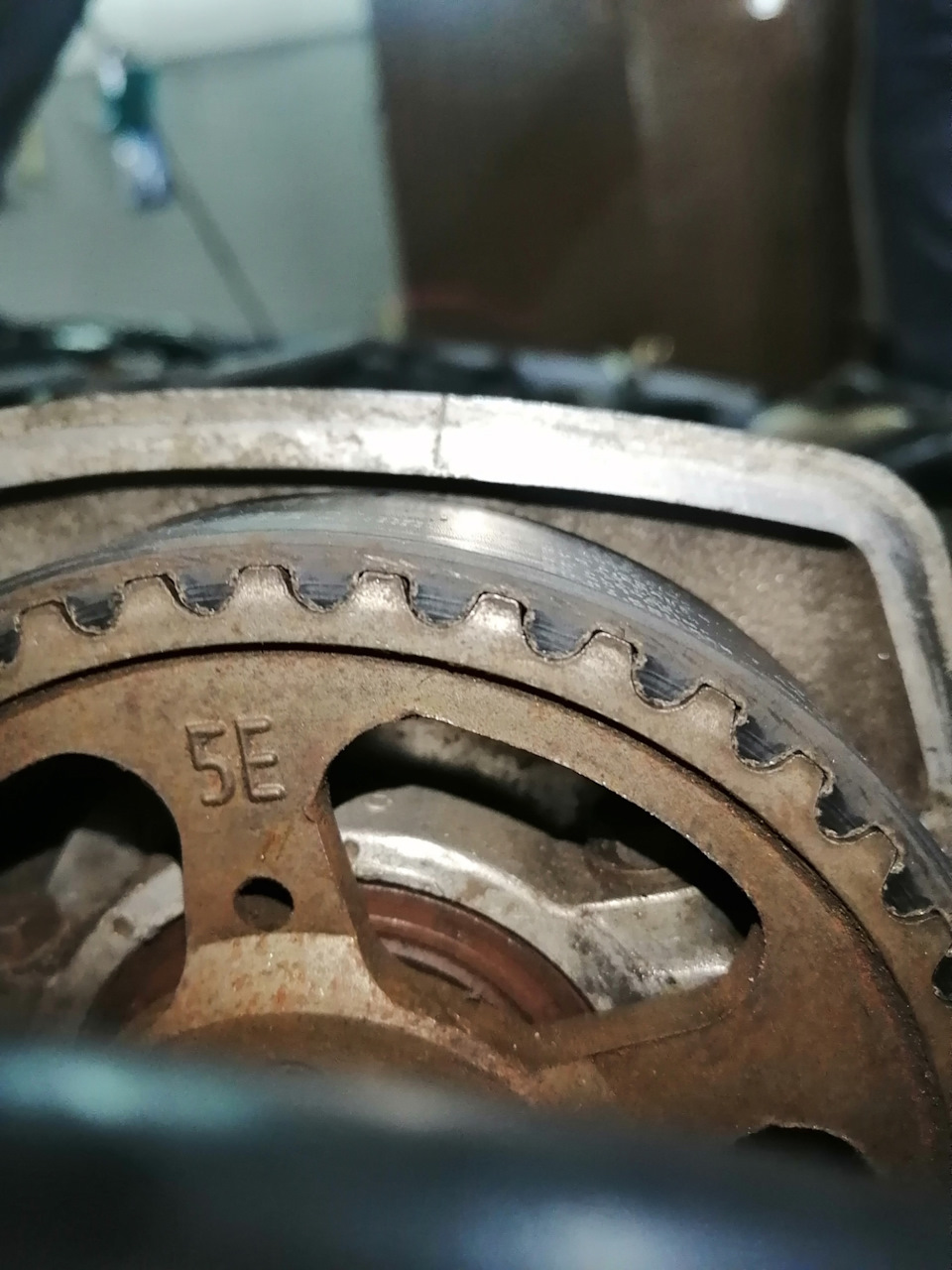 Грм перескочил на 1 зуб — Toyota Cynos (52), 1,5 л, 1999 года | поломка ...