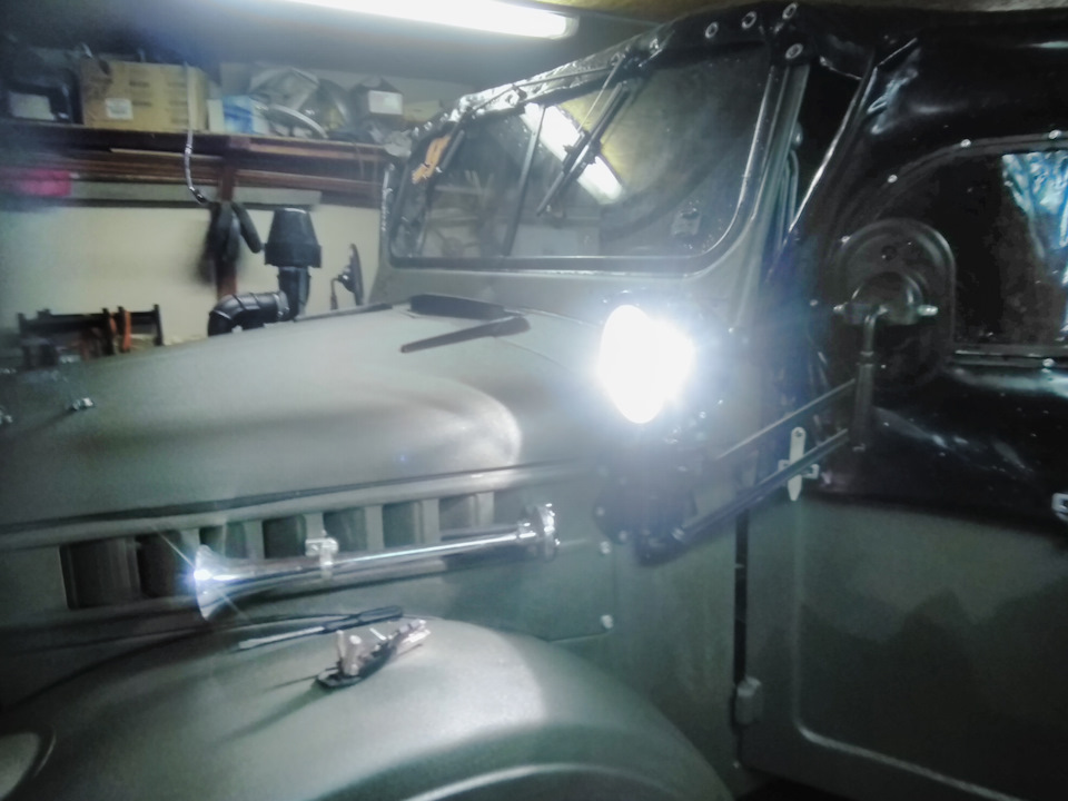 Лампочка н4 в фг -126, самый простой способ монтажа! — ГАЗ 69, 3 л ...