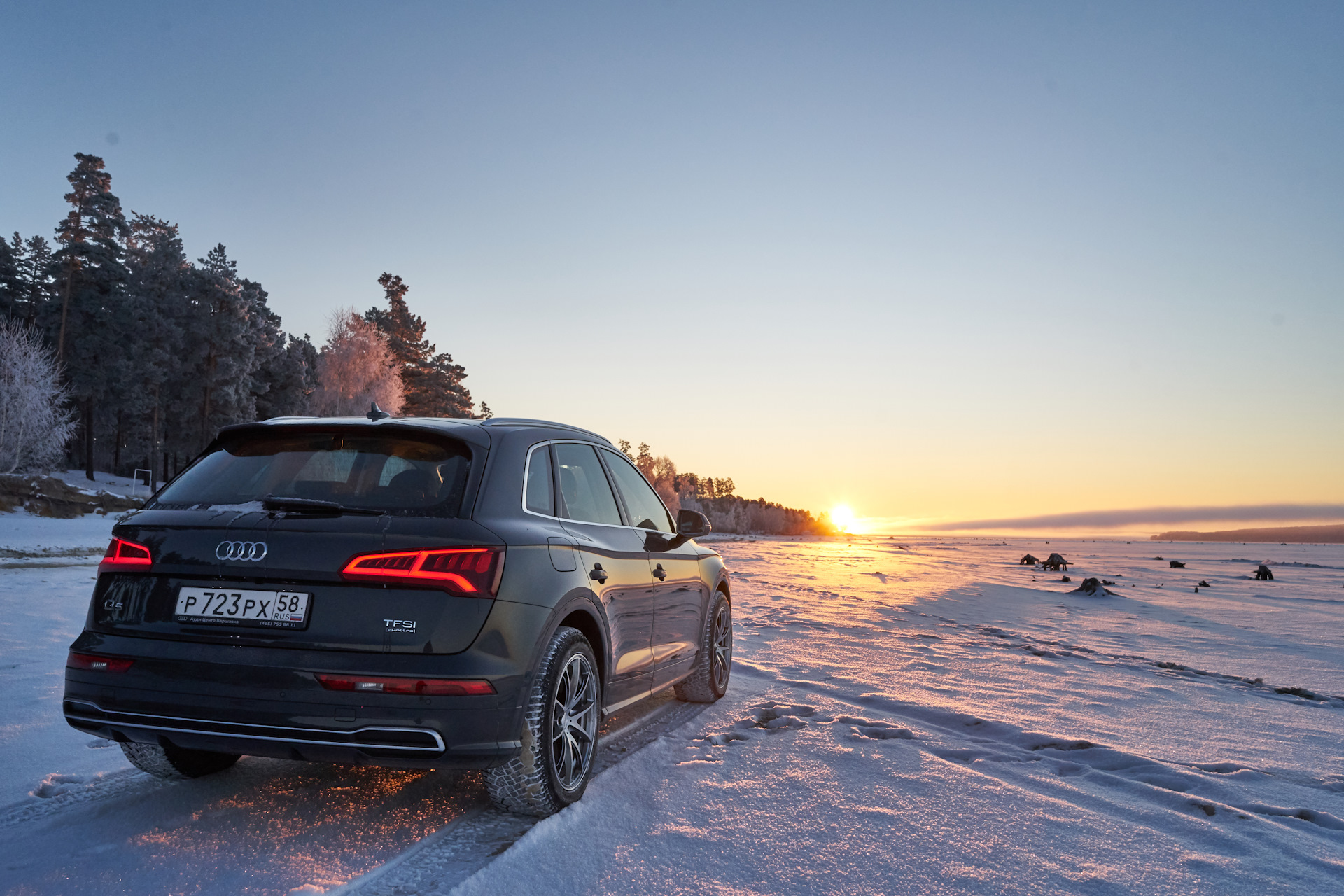 Audi q5 i 8r рестайлинг масложор