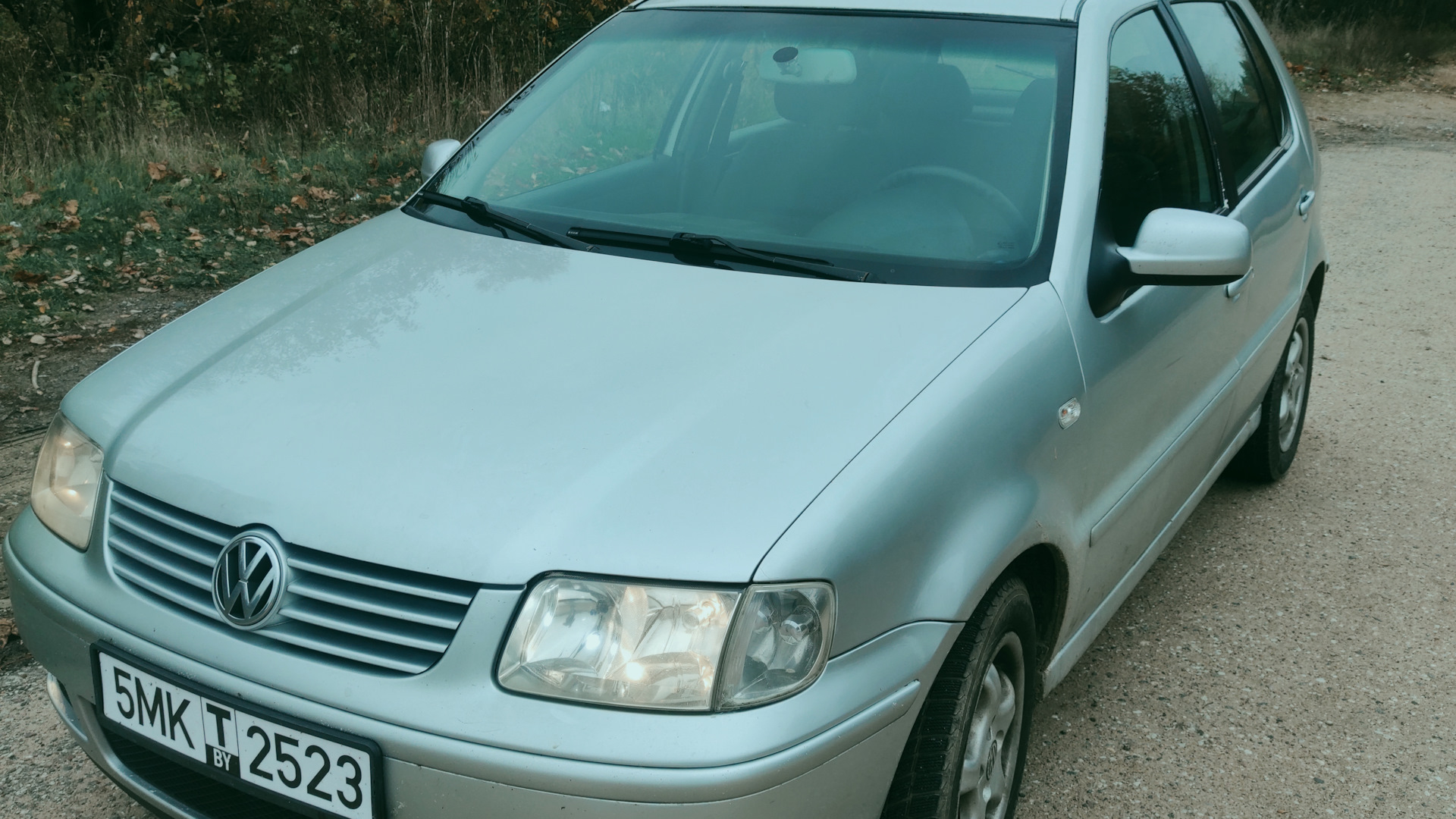 Volkswagen Polo Mk3 1.4 бензиновый 2001 | Серебристая львица на DRIVE2