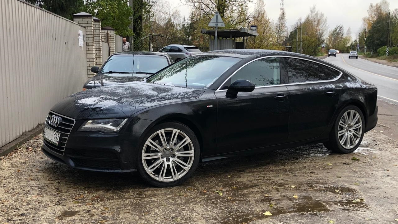 Audi A7 Sportback (1G) 3.0 дизельный 2011 | #тётушкапротиввсех🐙 на DRIVE2