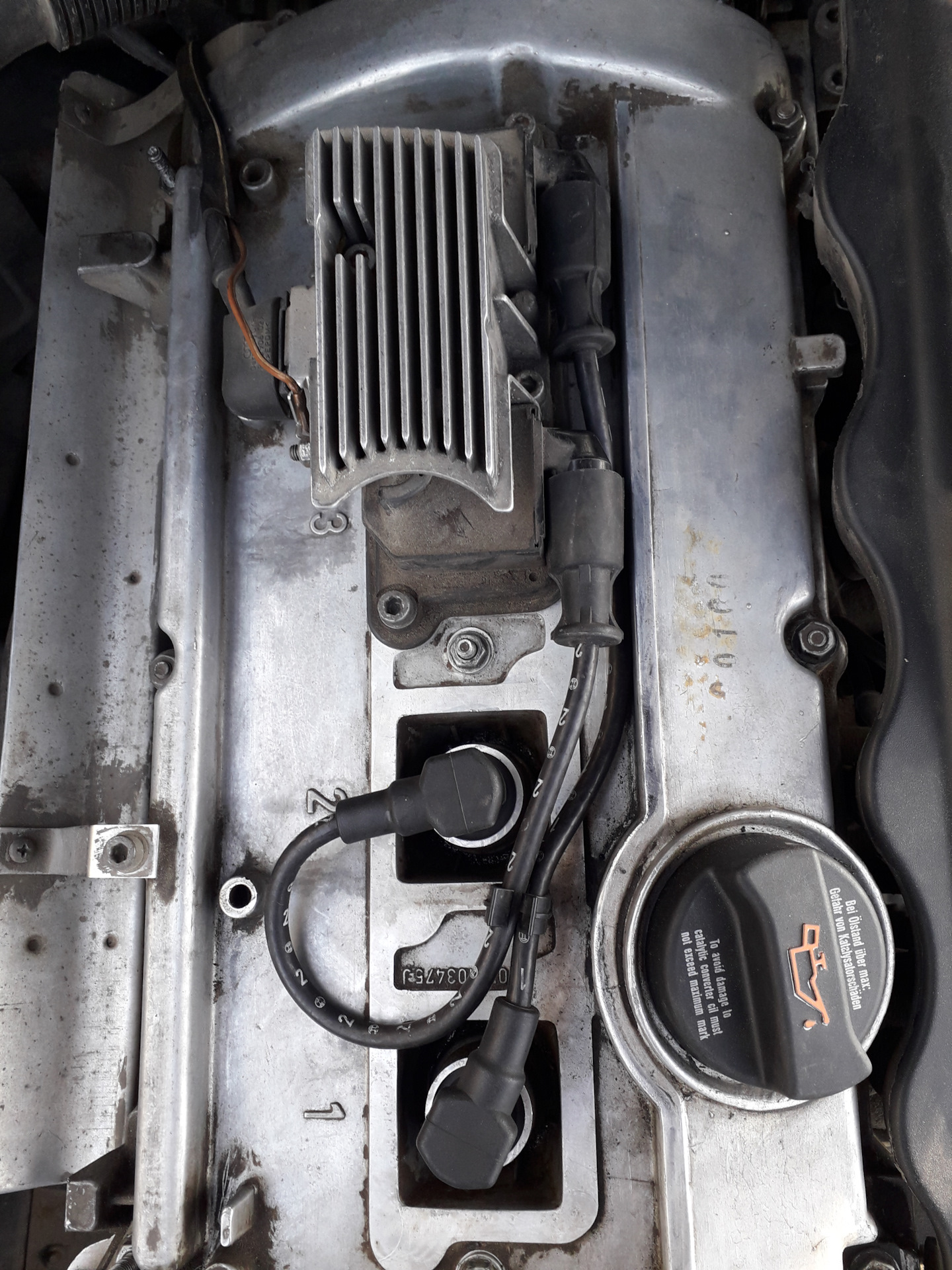 Катушка зажигания ВАЗ в Ауди А6 С4 — Audi A6 (C4), 1,8 л, 1996 года ...