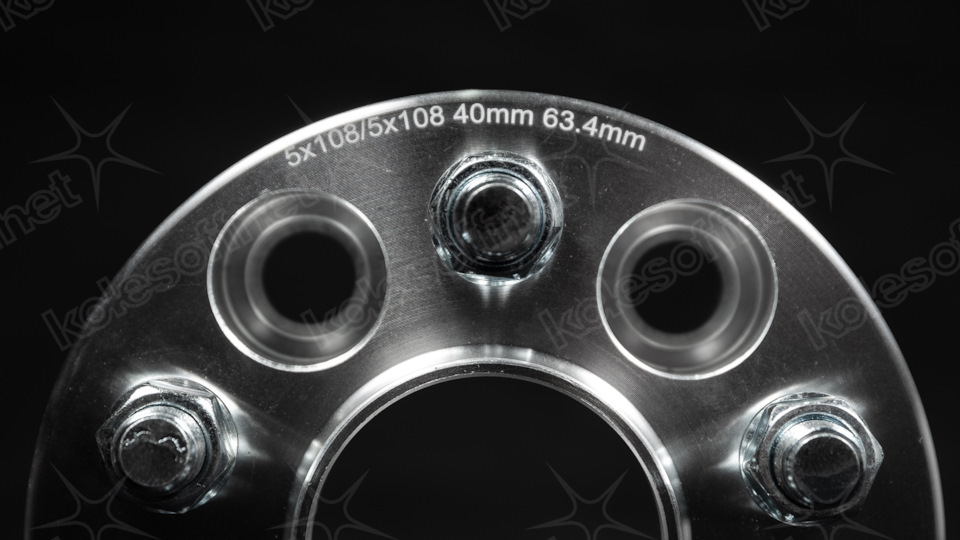 Проставки LS | 40мм 5х108 63.4/5х108 63.4 — Kolesoffnet на DRIVE2