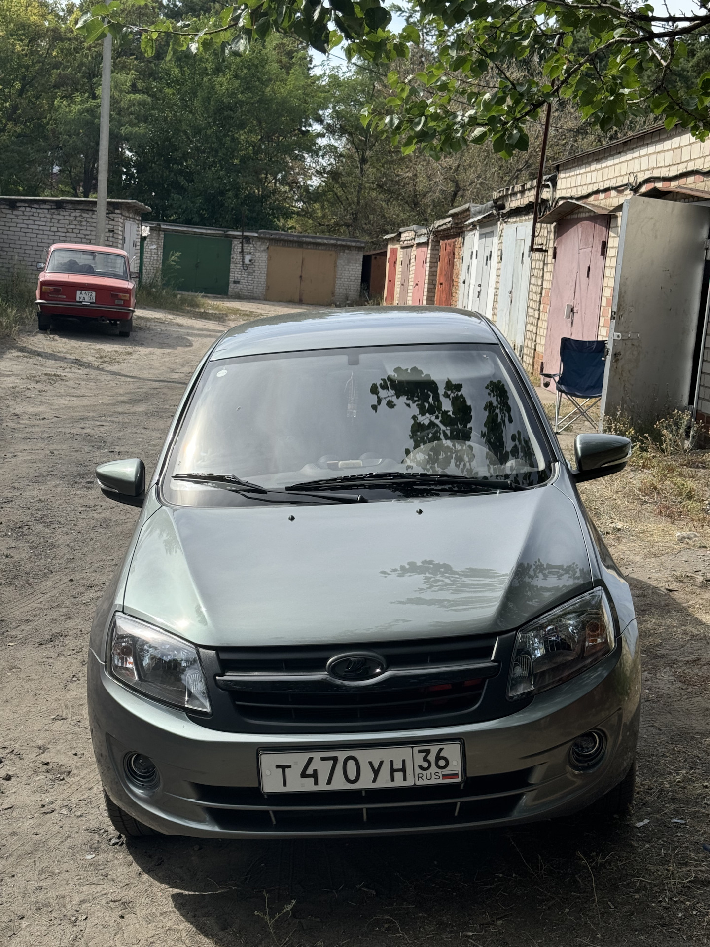 Антихром в круг — Lada Гранта (1G), 1,6 л, 2012 года | аксессуары | DRIVE2