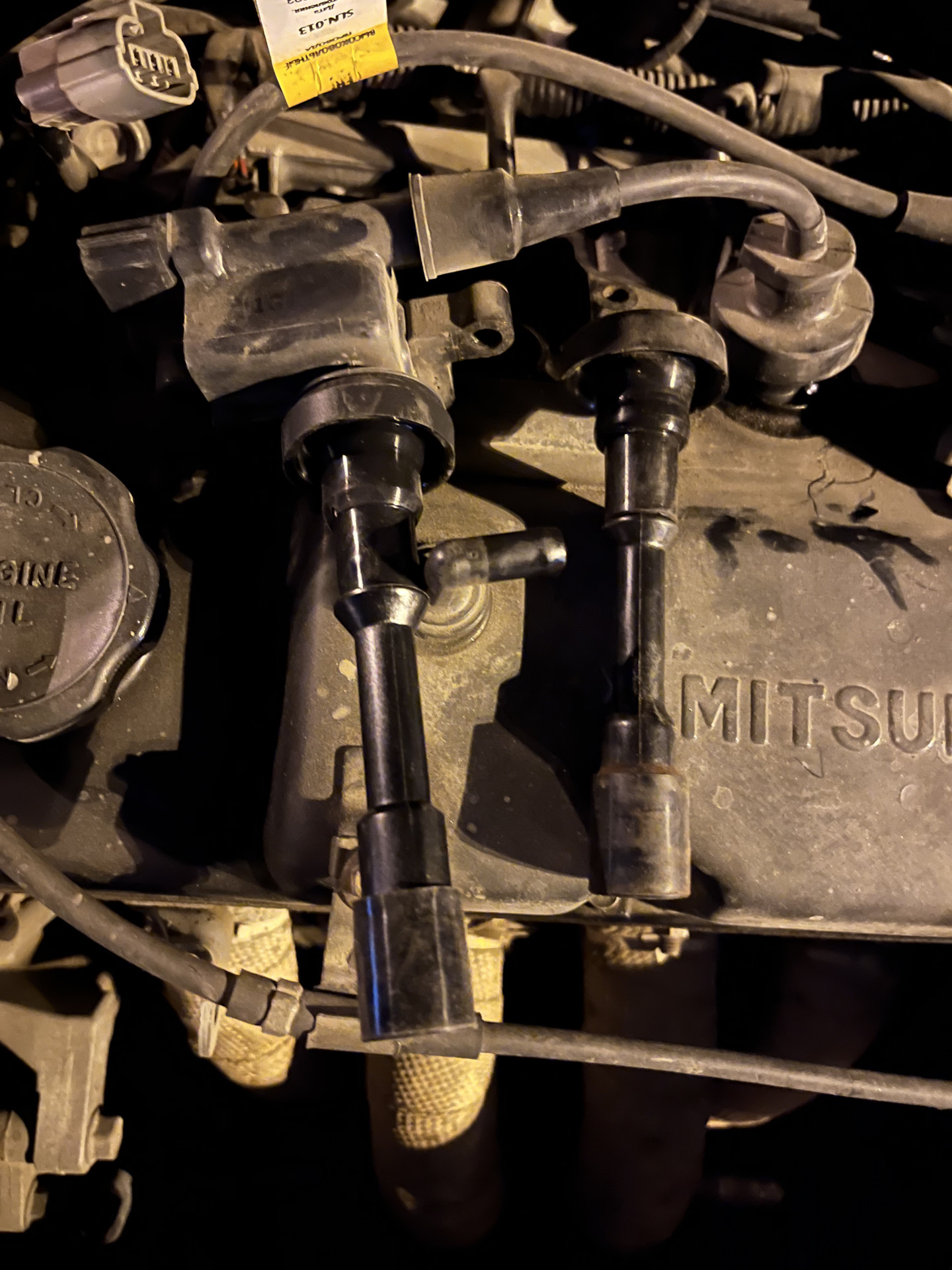 Наконечник катушки. — Mitsubishi Lancer IX, 1,3 л, 2004 года | поломка ...