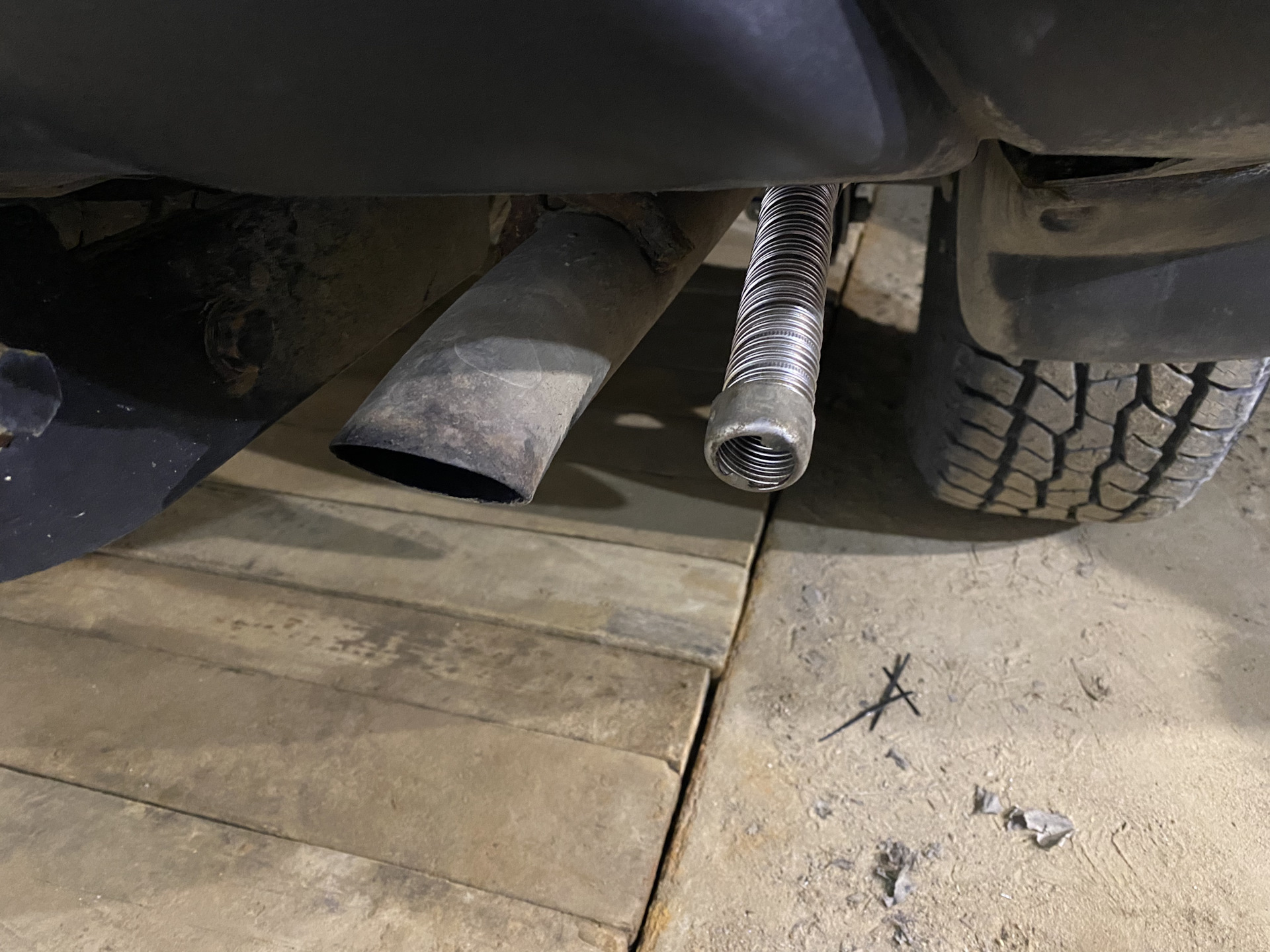 Установка сухого фена — Mitsubishi Pajero Sport (2G), 2,5 л, 2015 года ...