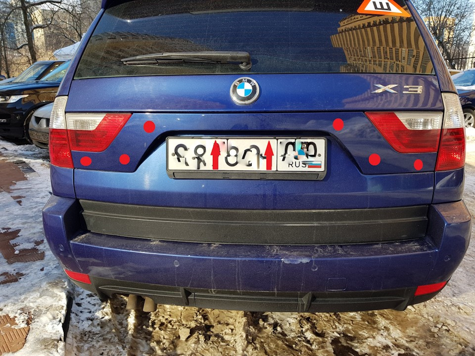 Фото в бортжурнале BMW X3 (E83)