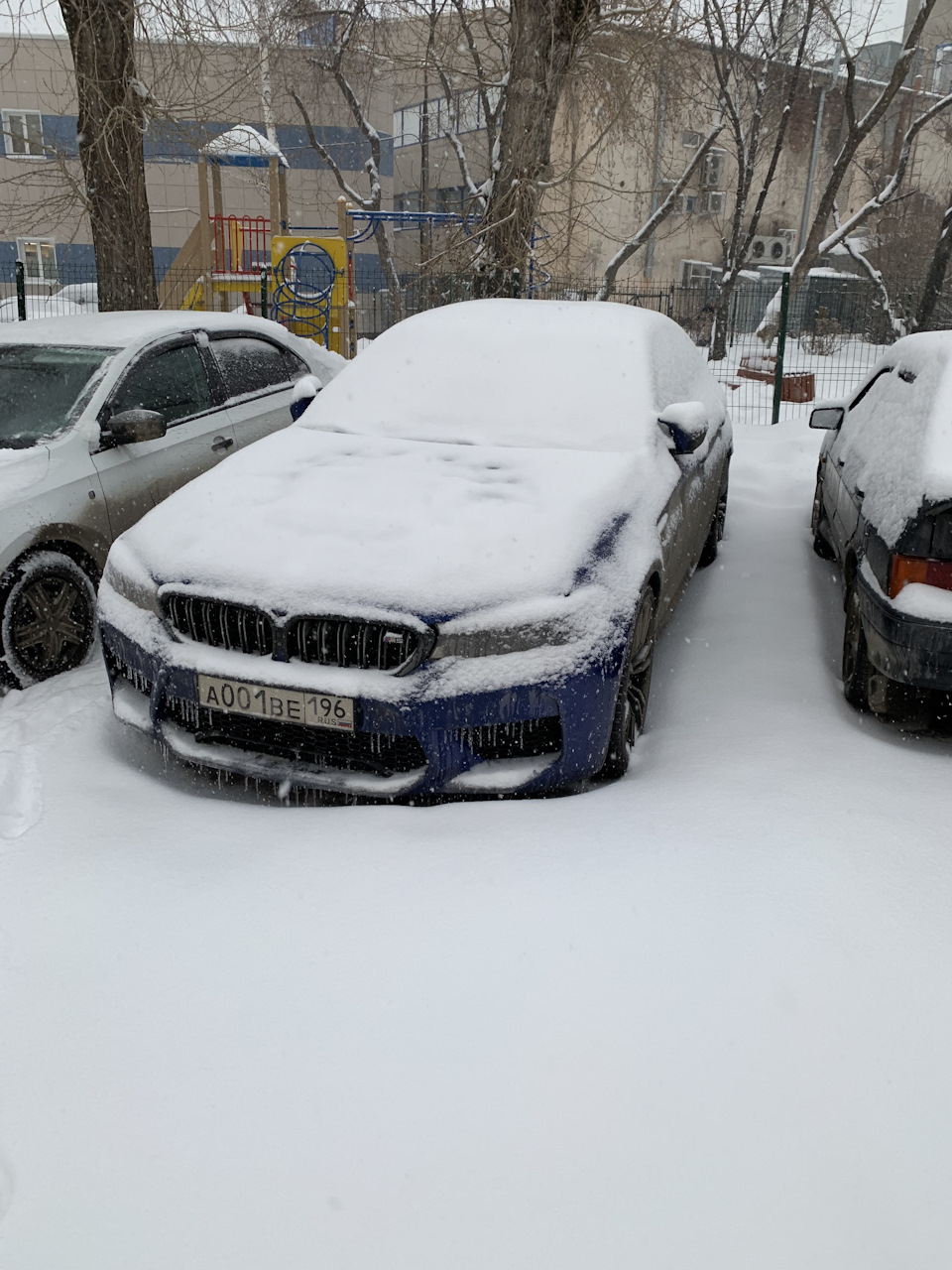 Зима пришла … — BMW M5 (F90), 4,4 л, 2018 года | наблюдение | DRIVE2