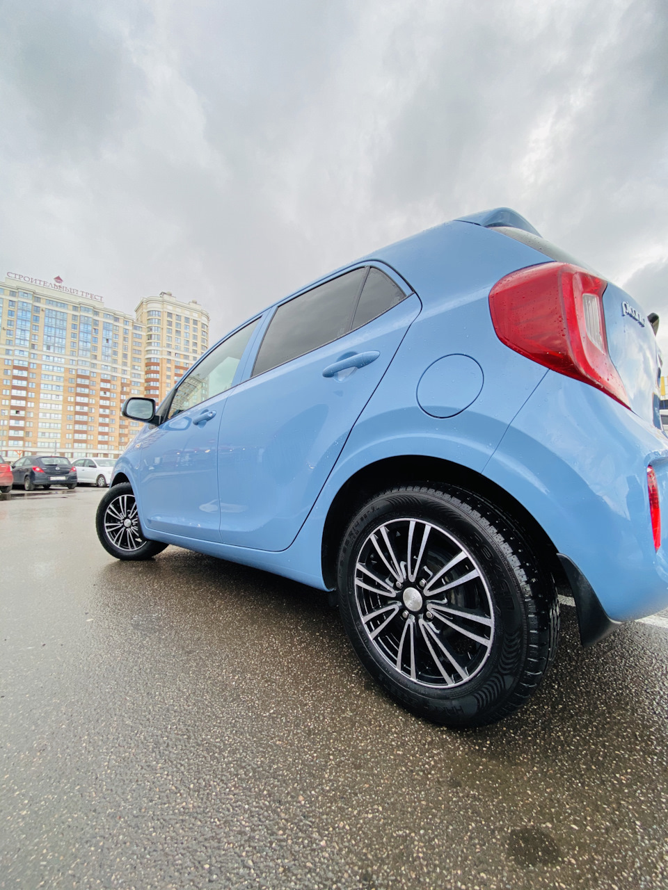 Диски SKAD Пантера на автомобиле Kia Picanto — K&K и SKAD на DRIVE2