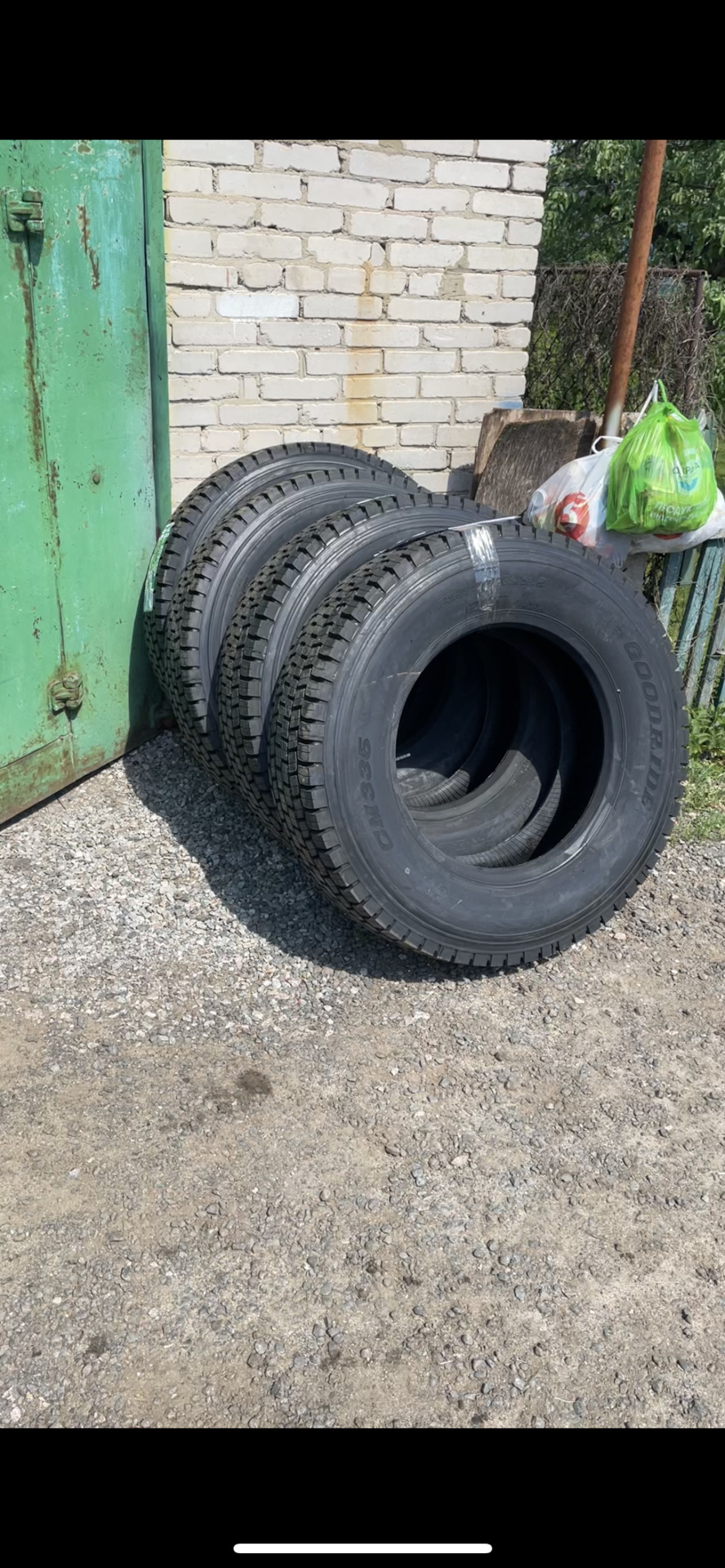 Замена ведущей резины — Рено Магнум 480, 9,9 л, 2003 года | расходники ...