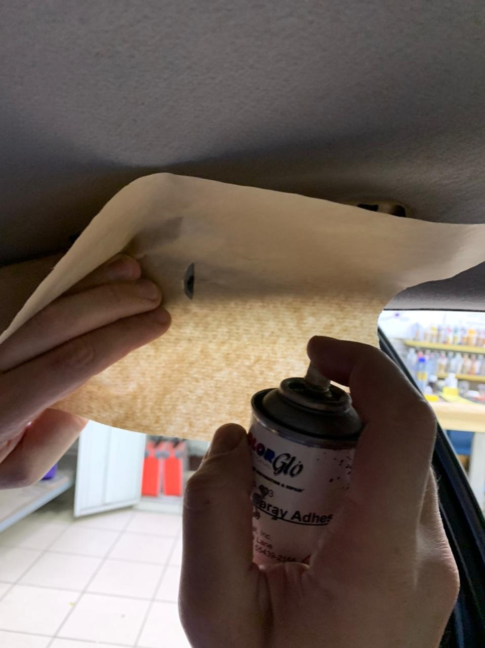 Ремонт прожога потолка — Volvo S60 (1G), 2,4 л, 2007 года | визит на ...