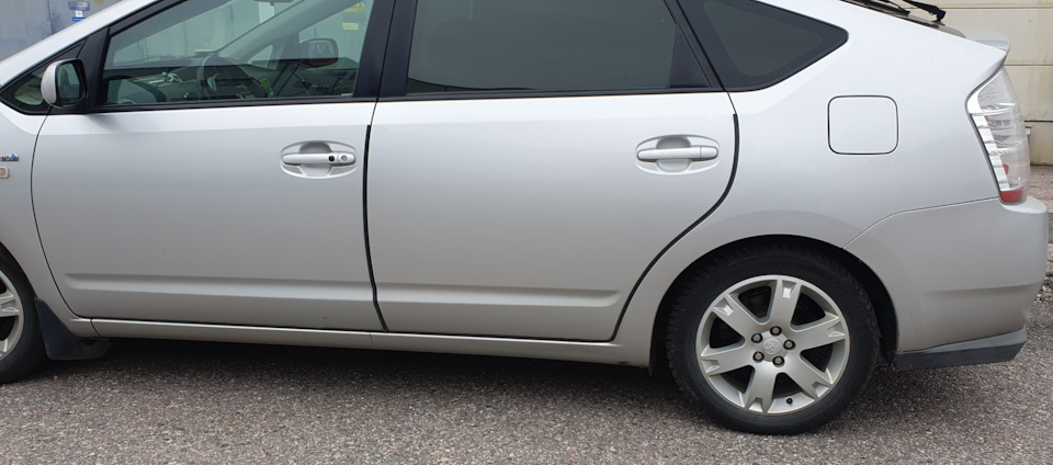 Ремонт порога стекловолокном. Приус 20. — Toyota Prius (20), 1,5 л ...