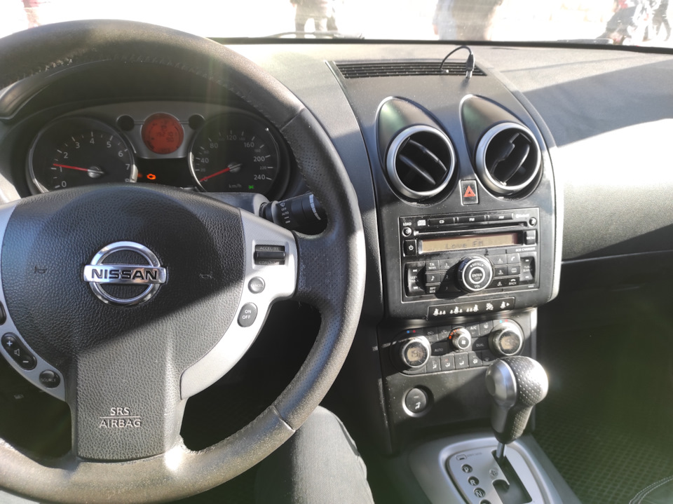 Установка магнитолы — Nissan Qashqai (1G), 2 л, 2008 года | аксессуары ...