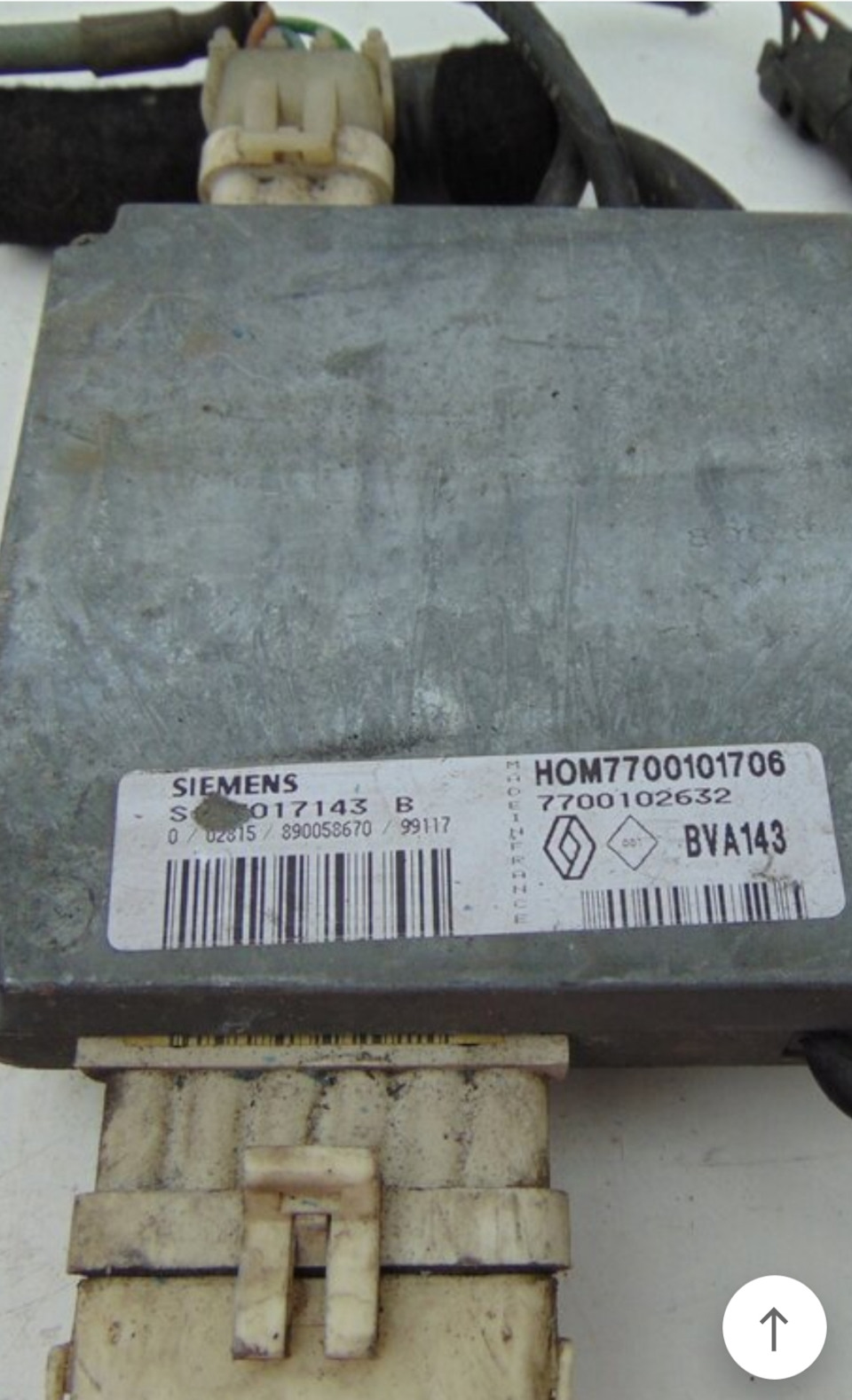 Нужна распиновка блока управления акпп! — Renault Clio II, 1,1 л., 1998 ...