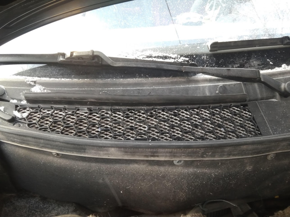 Переделка щитка под жабо нового образца — Lada Приора универсал, 1,6 л ...