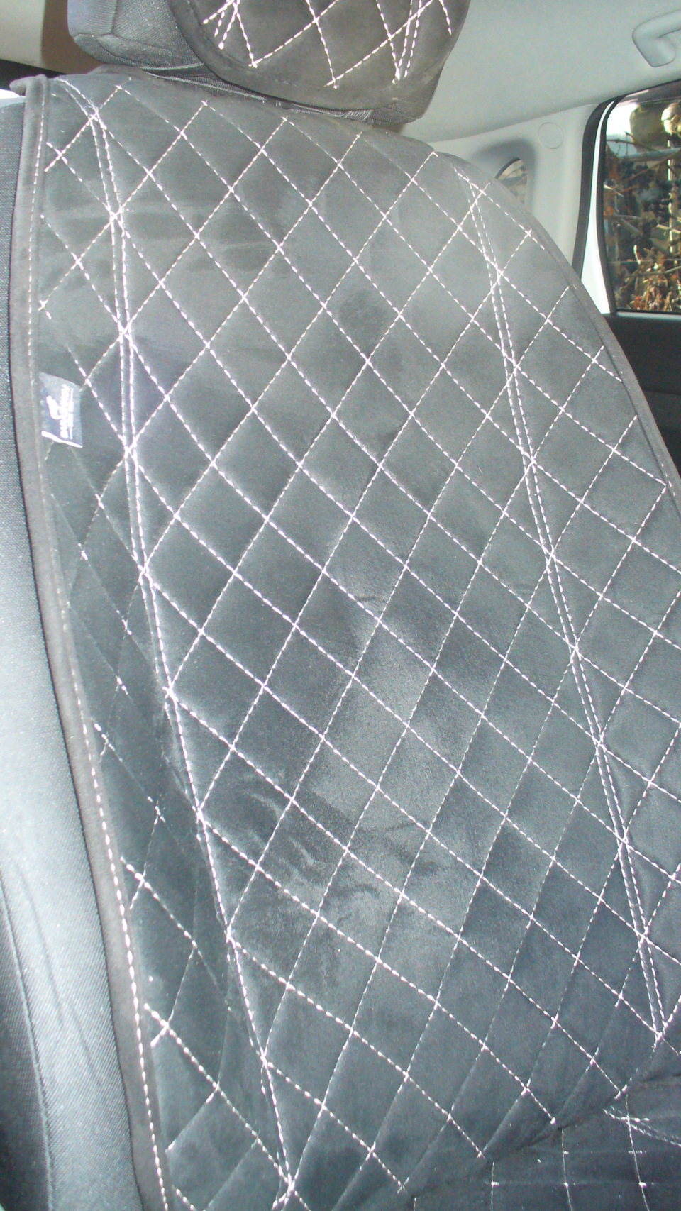 накидка на сиденья — Mitsubishi ASX, 1,6 л, 2014 года | аксессуары | DRIVE2