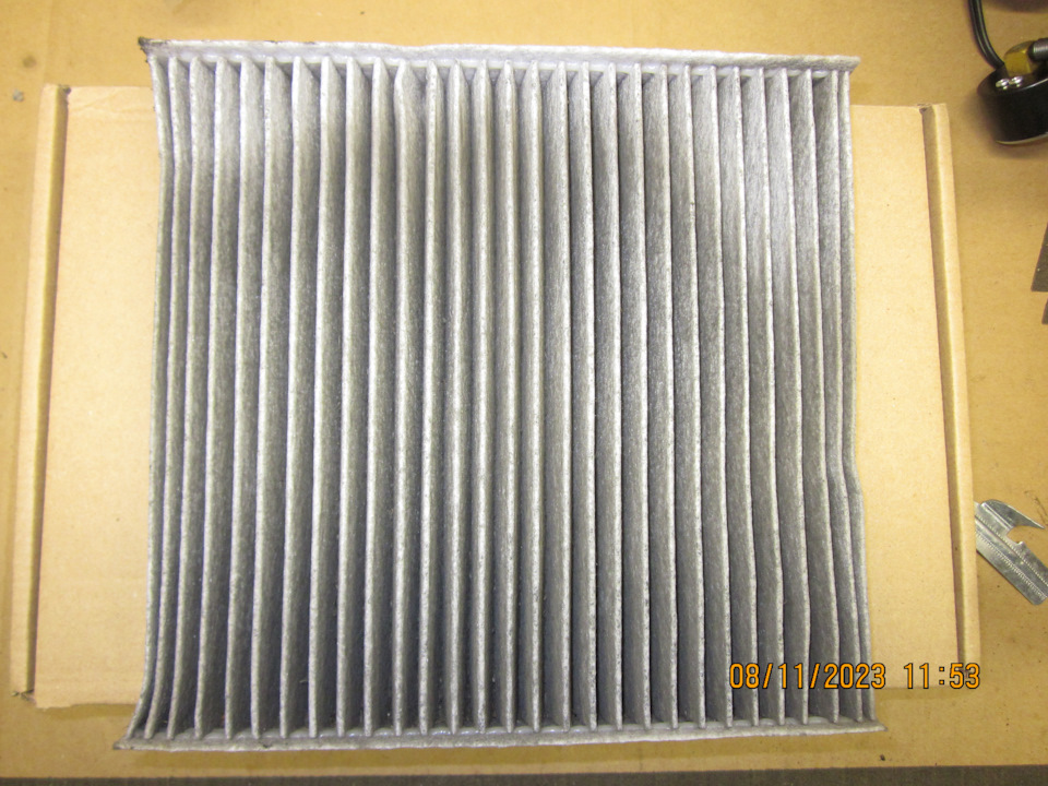 Б/Ушный салонник Pilenga FA-P 0443-C пробежавший 10371км. Зачёт — Lada Vesta SW (1G). Запчасти на фото: FAP0443C