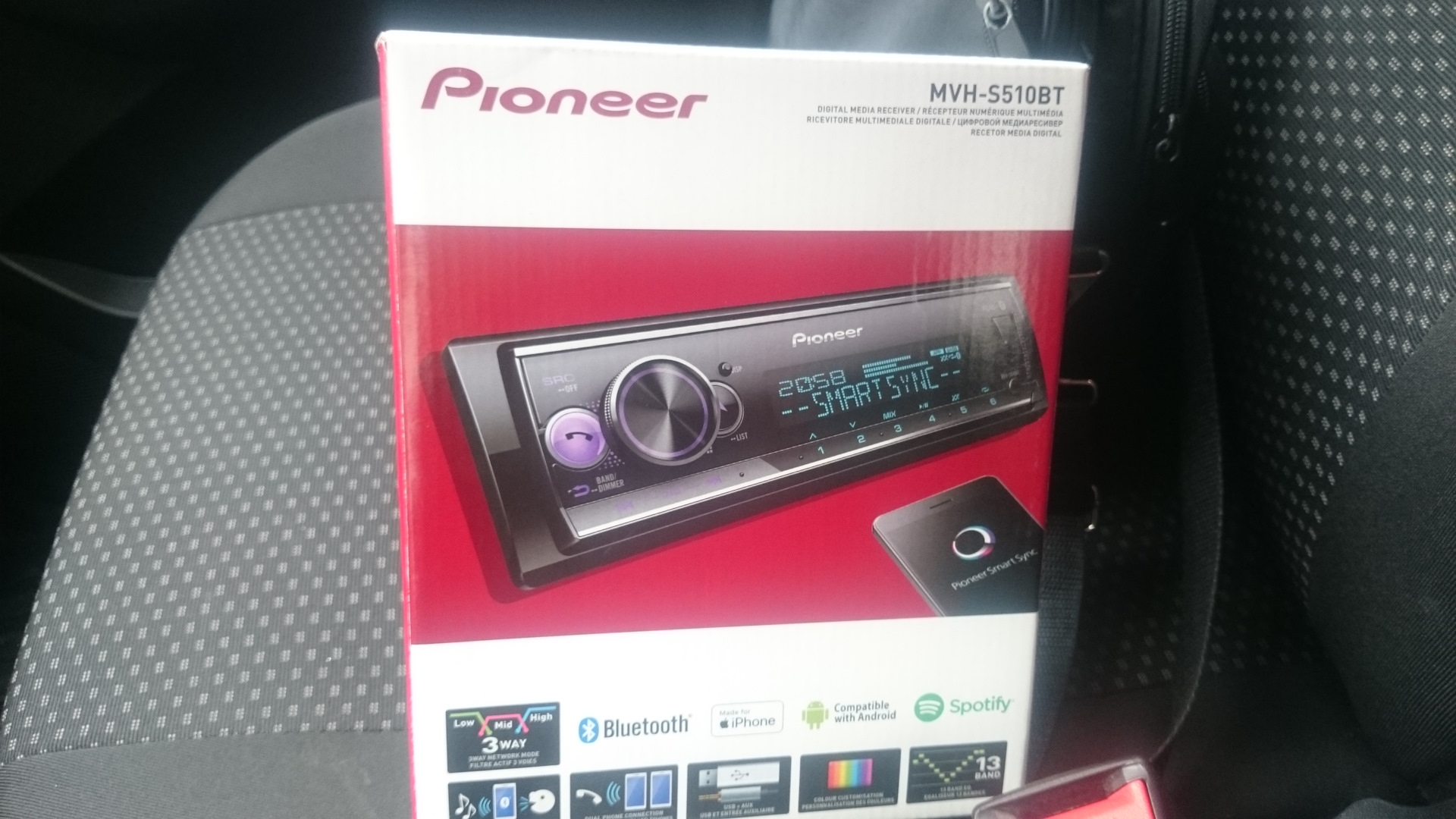 Pioneer mvh s510bt схема