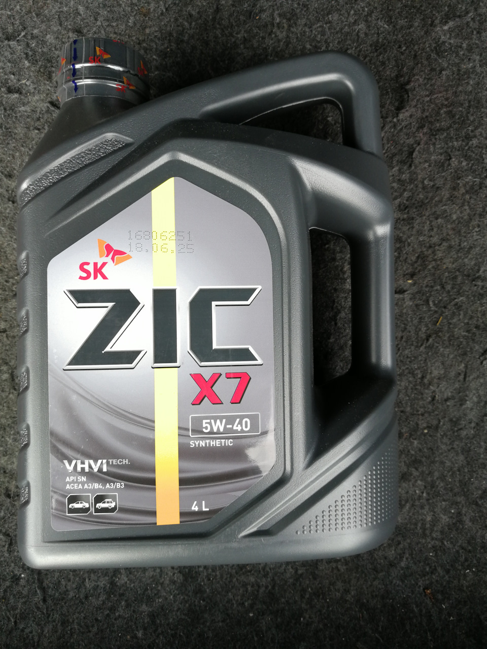 ZIC X7 5w-40 — Lada 2115