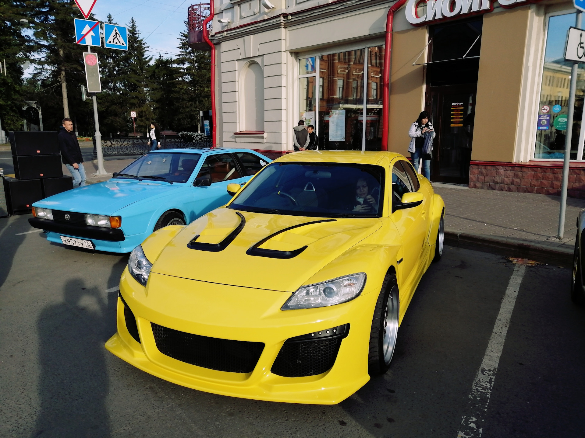 Devil auto. Mazda rx8 желтая. Yellow Devil.