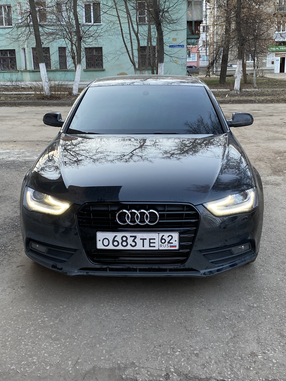 Анти хром + Тонировка вкруг — Audi A4 (B8), 1,8 л, 2013 года | стайлинг |  DRIVE2