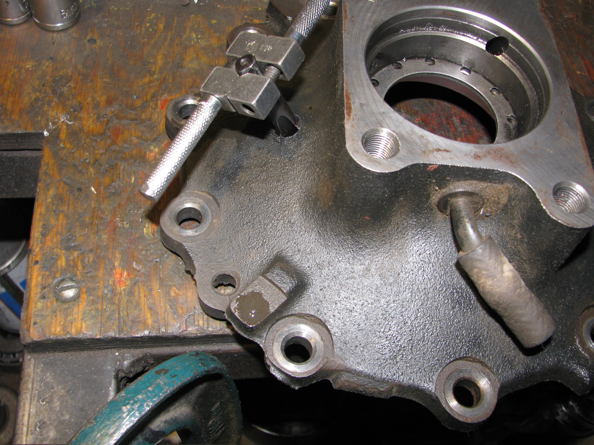 Установка блокировки HF AIR LOCKER RD90 в передний редуктор Prado 95 ...