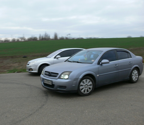 Opel Vectra Silver Lightning 