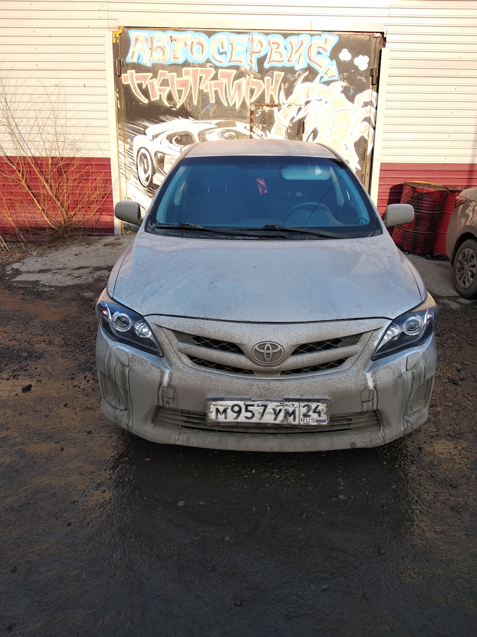 Слезы короллы и заправка кофеином — Toyota Corolla (140/150), 1,4 л, 2008  года | прикол | DRIVE2