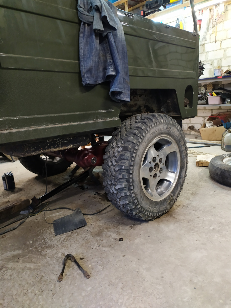 Диски + резина форвард сафари 540 — ЛуАЗ 969, 1,9 л, 1993 года ...