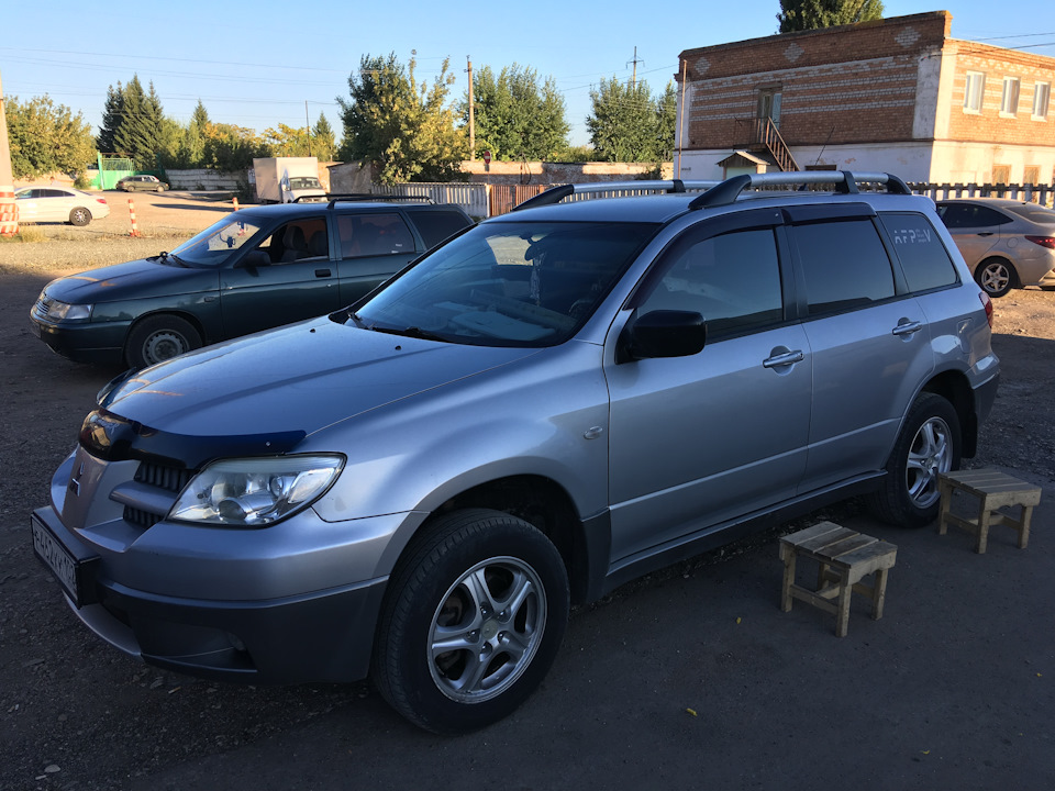 Mitsubishi outlander 2004 главная дорога